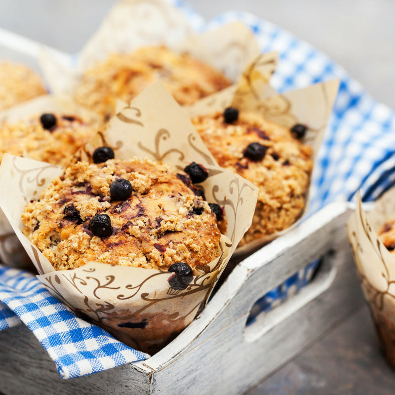 Back to Earth Weeds & Seeds Blueberry Oatmeal Muffins