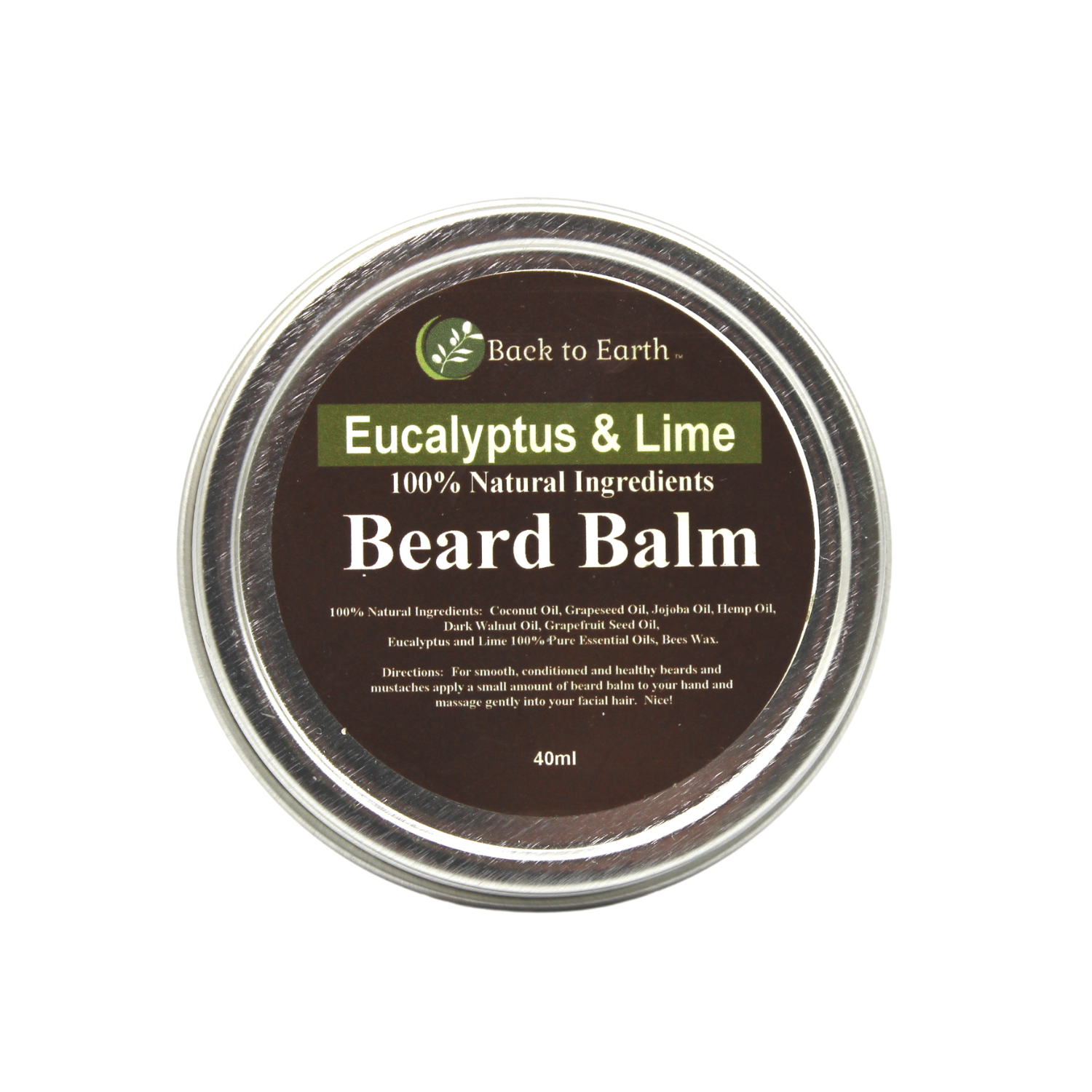 Beard Balm - Eucalyptus & Lime - 40ml